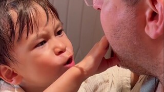 张拿铁把他爸带大真不容易