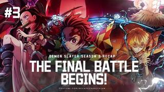 The Final Battle Begins! : Demon Slayer Season 3 | Recap Echo Elysium