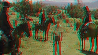 3D Anaglyph Cowboys & Aliens 4K 80% MORE  DEPTH  P2