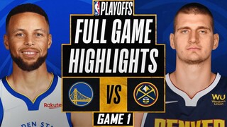 GOLDEN STATE WARRIORS vs DENVER NUGGETS | FULL GAME 1 HIGHLIGHTS | 2022 NBA Playoffs NBA 2K22