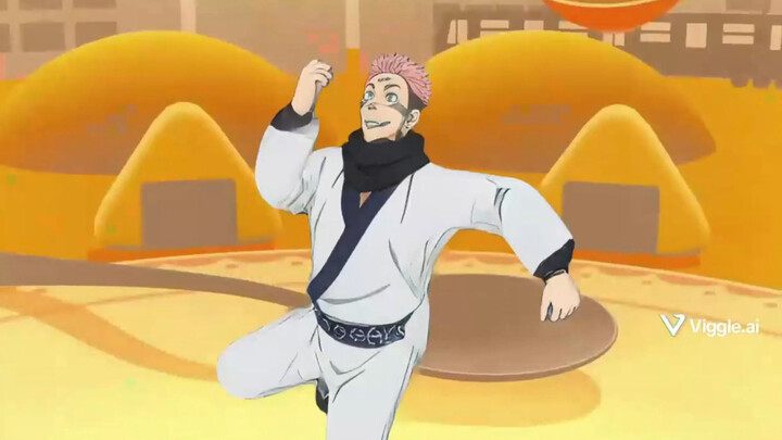 Ryomen Sukuna Unleashing His Powers