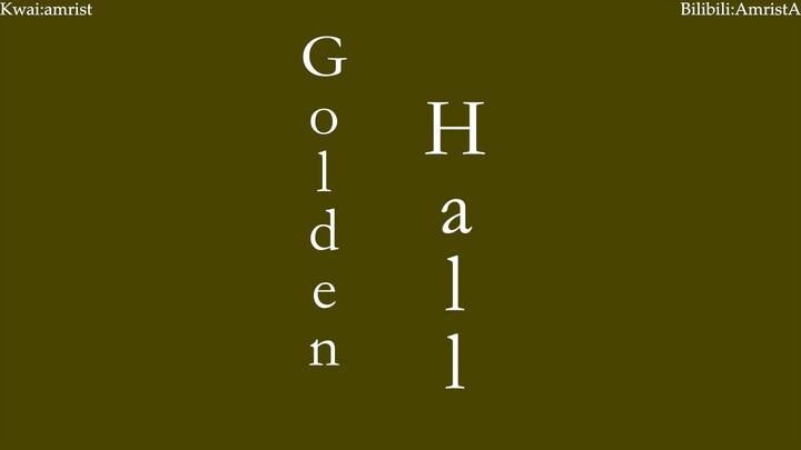 Amrist - 「Golden Hall」 Official Music Video