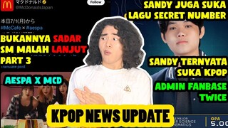 Usai NCT Giliran Aespa Kolaborasi Sama Mcdonald's, Sandy Clash Of Champions Ternyata Fanboy Kpop