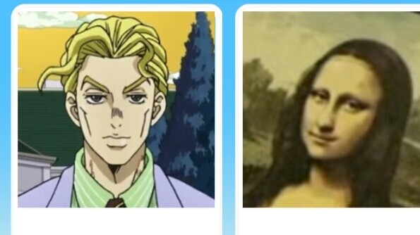 What does Kira Yoshikage and Mona Lisa's child look like? (A link to a website that predicts the bab