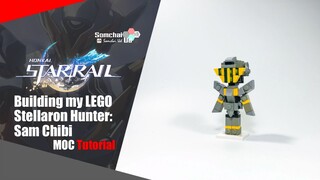 LEGO Honkai: Star Rail Stellaron Hunter: Sam Chibi MOC Tutorial | Somchai Ud