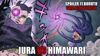 Spoiler Ch. 11 Boruto Two Blue Vortex - Bijuu Dama Himawari Vs Jura - Boruto Datang Membantu!