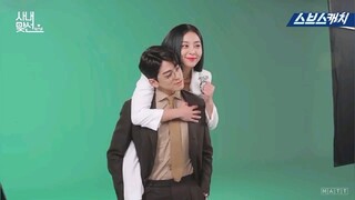 BUSINESS PROPOSAL | SEOL IN AH — KIM MIN KYU  CUTE MOMENTS BEHIND THE SCENES