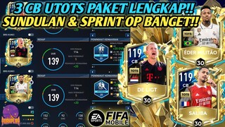 ASLI OP BANGET INI!! REVIEW GAMEPLAY TRIO CB UTOTS SALIBA DE LIGT EDER MILITAO FIFA MOBILE YUAHPLAY!