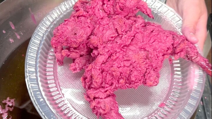 Gà rán socola dâu tây