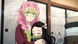 Mitsuri chan and Nezuko chan cute moments || Kimetsu no Yaiba Season 3 Episode 1
