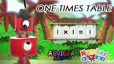 One Times Table With Numberblocks Multiplication Fanmade Bilibili