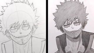 วิธีการวาด Dabi - Boku no Hero Academia