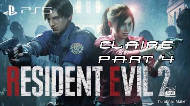 Resident Evil 2 ( Ps5 ) Claire - Walkthrough Part 4