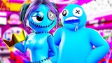 BLUE has a TWIN SISTER !? (Roblox Rainbow Friends Animation)