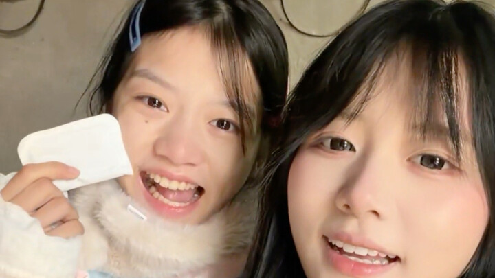 A Day in the Life of a 2006-Born Girl with Her Younger Sister Who Has Cerebellar Atrophy