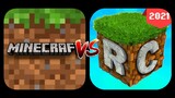 Minecraft PE VS Realm Craft 2021