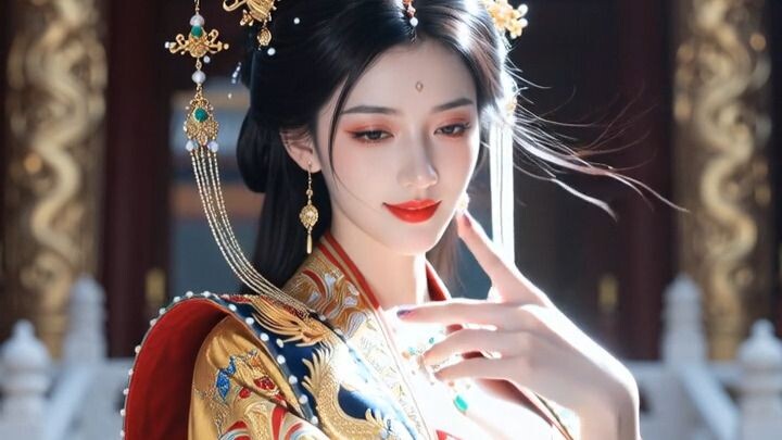 The empress, who usually keeps a lofty, distant air, actually… to me in private…