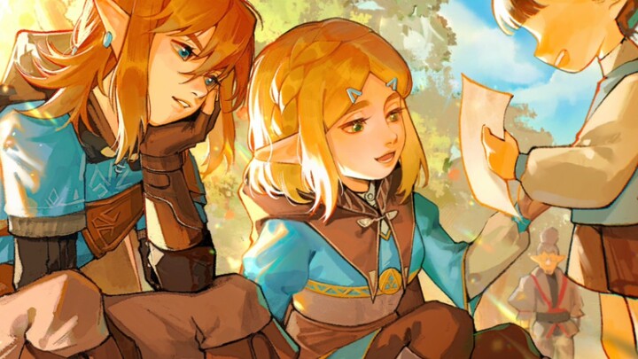 【Handwritten Animation/The Legend of Zelda】Lindsay|golden hour✨