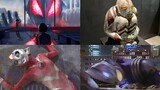 Inventory of 5 Ultramans who were disappointed with humans, 2 were driven out by humans, and 1 had m