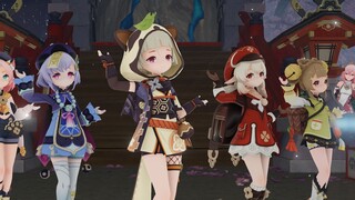 [Genshin Impact] Klee: Little raccoon cat, let's go occupy the bad woman's place!