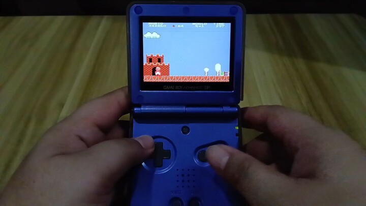 Super Mario Bros. on Gameboy Advance SP: World 5-1