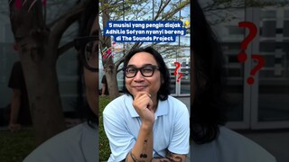 5 Musisi Yang Pengin Diajak Aditya Sofyan Nyanyi Bareng di The Sounds Project #shorts #adityasofyan