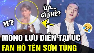 Ca sĩ Mono sang Úc LƯU DIỄN những khán giả chỉ gọi tên Sơn Tùng làm anh ĐỨNG HÌNH | TB Trends