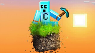 Minecraft but it's One Realistic Block