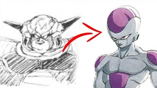 Akira Toriyama's Process to Designing Characters