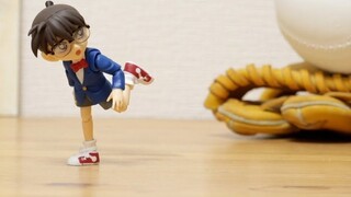 [ Detective Conan ] Stop motion animation丨 Sosok Conan secara fleksibel mereproduksi proses ayunan bola OP [Animist]