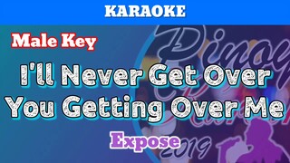 I'll Never Get Over You Getting Over Me by Expose (Karaoke : Male Key)