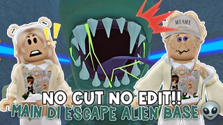 MAIN ESCAPE ALIEN SAMBIL NO CUT NO EDIT ?!!👽🛸 Dikejar Sama Alien Menyeramkann‼️ | Roblox 🇮🇩 |