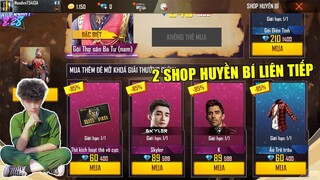 FREE FIRE - Test Shop Huyền Bí Lần 2 Sinh Nhật Ff, Thẻ Vô Cực Và Skyler Giảm Gần 90% | THI BLUE