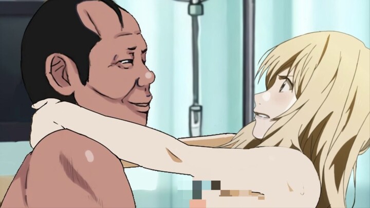Cewe cakep blonde malah di paksa ena ena sama om om