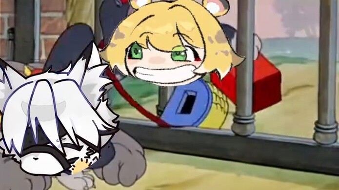 "The correct way to open the game is actually Tom and Jerry? This style of painting is wrong!"