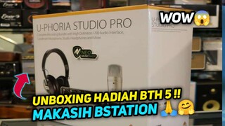 UNBOXING HADIAH BTH 5 !! UPHORIA STUDIO PRO 😱