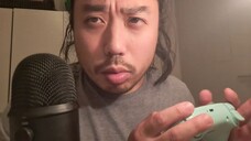 ASMR EATING CHEWING GUM & GAME CONTROLLER SOUNDS