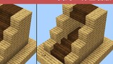 2x2 Cầu thang ẩn [Minecraft Bedrock Edition-Book of Redstone-08]
