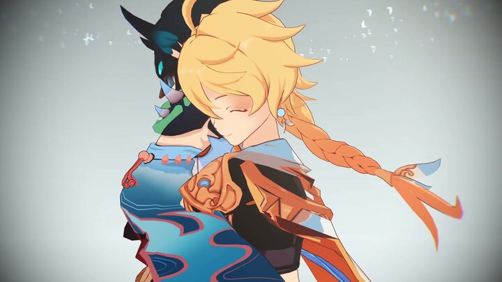 [MME distribution] I got the Japanese Kite and was very happy without noticing [Genshin Impact MMD][