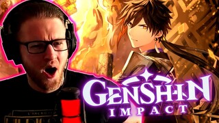 NEW PLAYER TO GENSHIN IMPACTS REACTS TO CHARACTER DEMO'S 😍