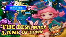 THEBEST MAGE🔥LANE OF DOWN BIKIN LAWAN KEOK❗
