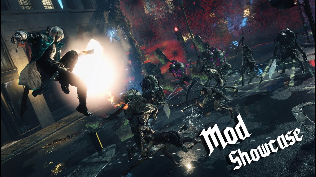 Devil May Cry 5 Techwrex S False Legendary Dark Knight Mode Mod Showcase Bilibili