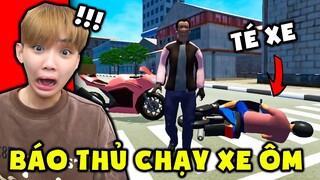 Ruby Chạy Xe Ôm Nhưng Đụng Trúng " KHÁCH ĂN VẠ NẰM GIỮA ĐƯỜNG " !!!