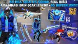 50 KILL SOLO VS SQUAD FULL BIRU!! KOMBINASI SKIN SCAR LEGEND & SG WINTERLAND!!