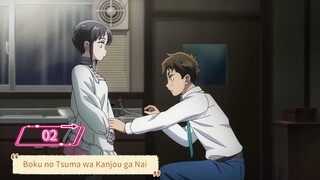 Boku no Tsuma wa Kanjou ga Nai 02 Sub indo