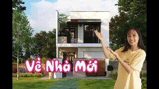 Giới thiệu nhà mới của chị Mắt To - House Tour - Hướng dẫn lắp kệ Giày cuối video - kệ giày giá 300k