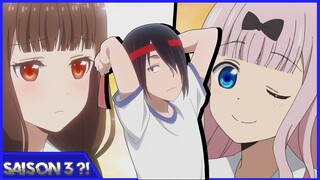 Kaguya-sama : Love is War SAISON 3 CONFIRMÉE ! Reprise du Manga et Avis !
