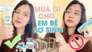 Nên mua gì cho em bé sơ sinh: Cũi, gối chống trào ngược, máy tiệt trùng, máy hâm sữa, máy đun nước…?