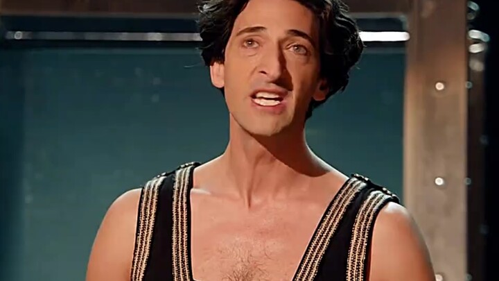 Boy bends down to pick up a nail with his mouth, swallows it in full view of everyone, then starts s