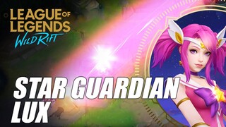 League of Legends: Wild Rift Star Guardian Lux Skin Spotlight